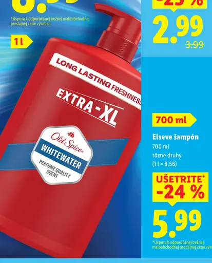 Old Spice Whitewater sprchovací gél