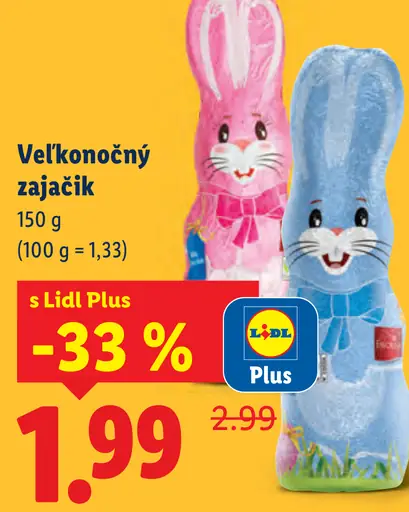 Favorina Veľkonočný zajačik