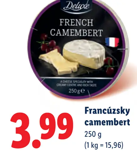 Deluxe Francúzsky Camembert