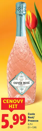 Cuveé Rosé Prosecco šumivé víno