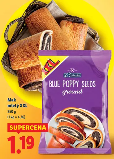 Belbake mak mletý XXL