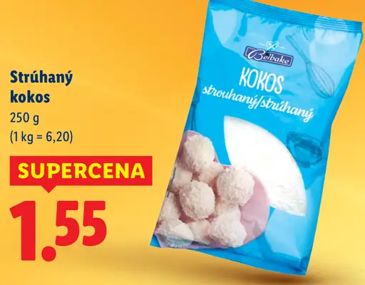 Belbake Strúhaný kokos
