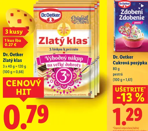 Dr. Oetker Zlatý klas