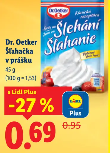 Dr. Oetker Šľahačka v prášku