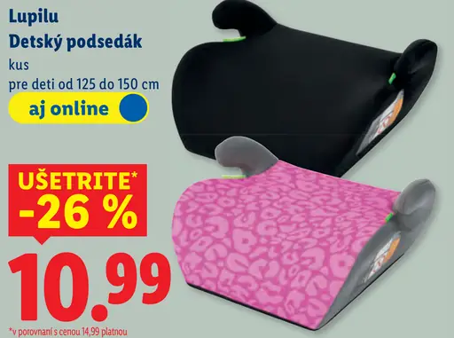 Lupilu detský podsedák do auta