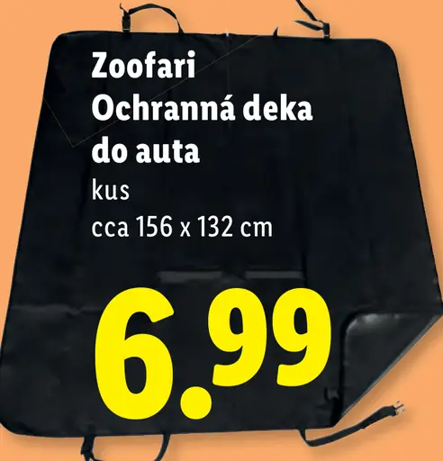 Zoofari ochranná deka do auta pre psa