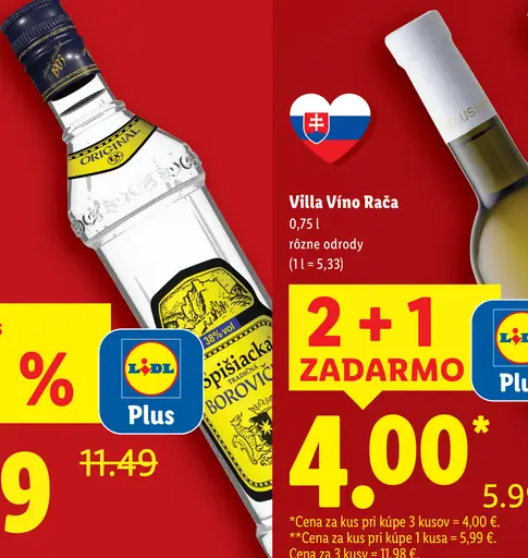 Villa Víno Rača víno rôzne odrody