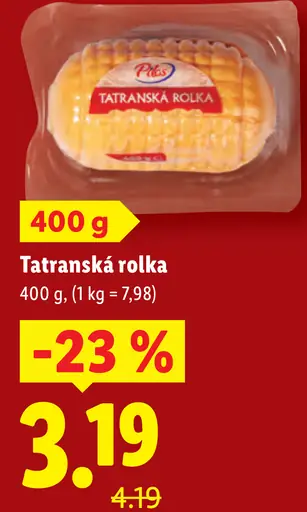 Pilos Tatranská rolka