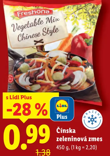 Freshona Čínska zeleninová zmes