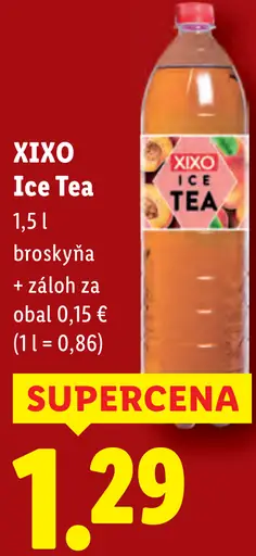 XIXO Ice Tea broskyňa