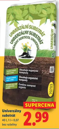 Grandiol univerzálny substrát bez rašeliny