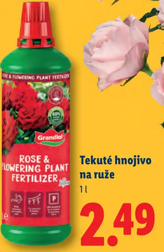 Grandiol Tekuté hnojivo na ruže