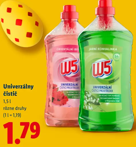 W5 Univerzálny čistič