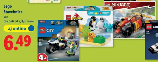 Lego stavebnica pre deti