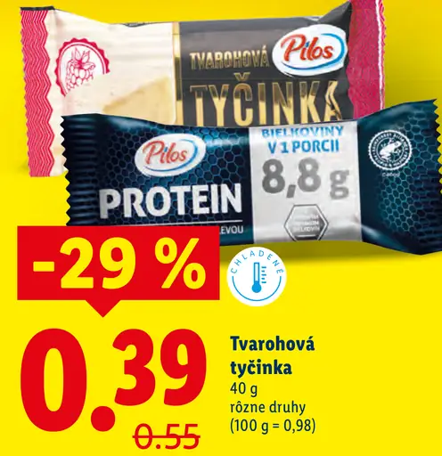 Pilos Tvarohová tyčinka