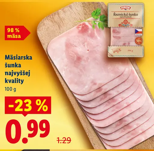 Pikok Dusená výberová šunka