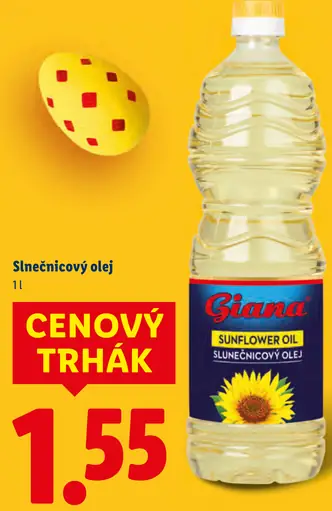 Giana Slnečnicový olej