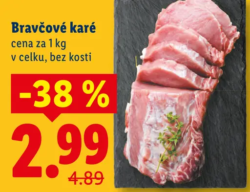 Bravčové karé v celku bez kosti