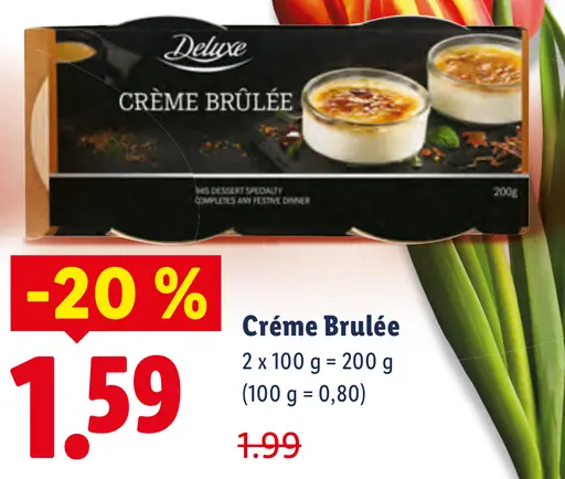 Deluxe Crème brûlée