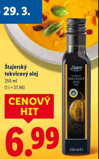 Deluxe Štajerský tekvicový olej