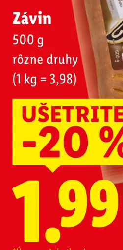 Závin s náplňou rôzne druhy