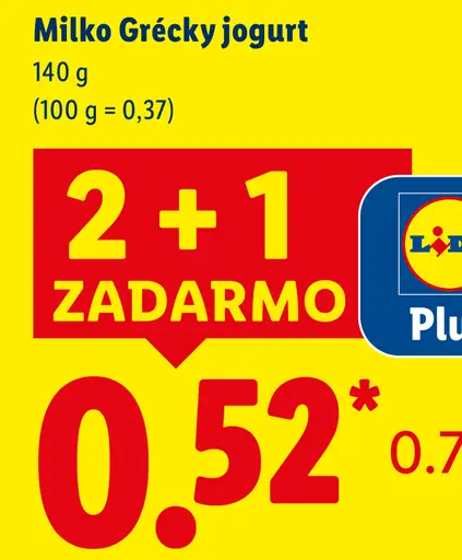 Milko Grécky jogurt biely