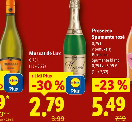 Muscat de Lux šumivé víno