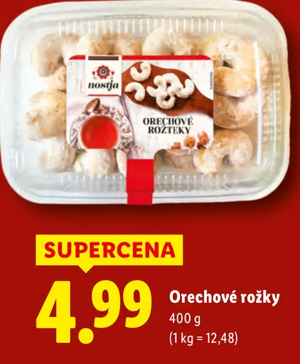 Mona Orieškové rožky