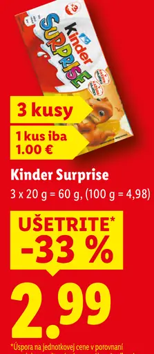 Kinder Surprise vajíčko