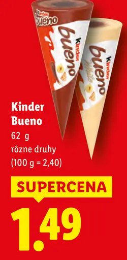 Kinder Bueno tyčinka