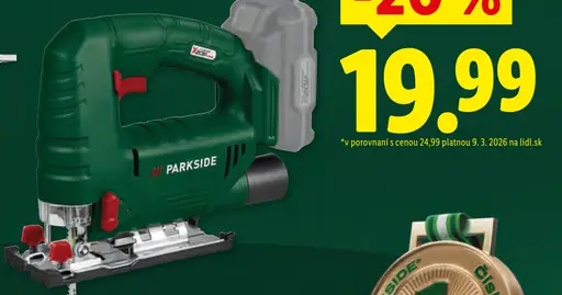 Parkside Aku píla na konáre 20 V