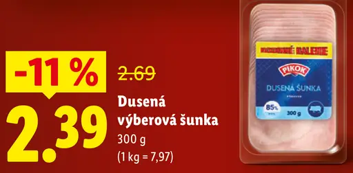 Pikok Dusená výberová šunka