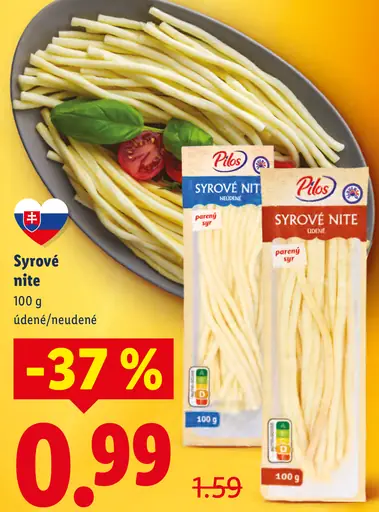 Pilos Syrové nite údené/neúdené