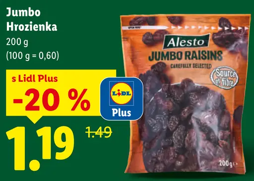 Alesto Jumbo hrozienka