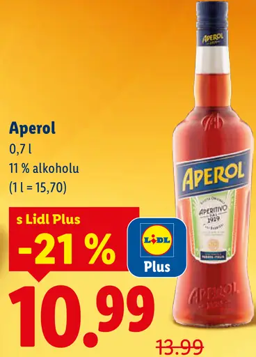 Aperol aperitív
