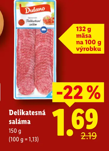 Dulano Delikatesná saláma