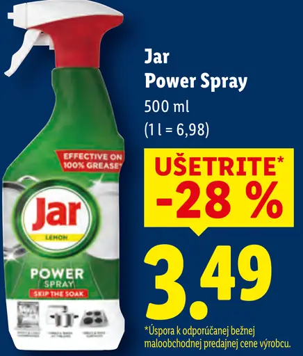 Jar Power Spray