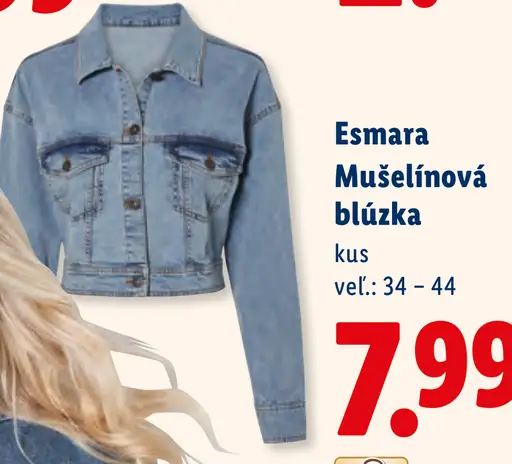 Esmara Džínsová bunda