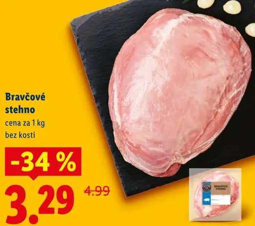 Bravčové stehno bez kosti