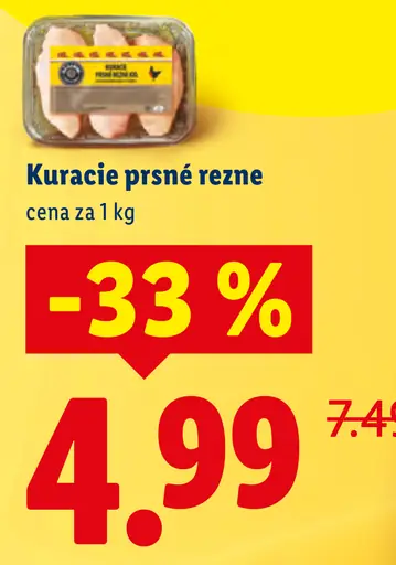 Kuracie prsné rezne