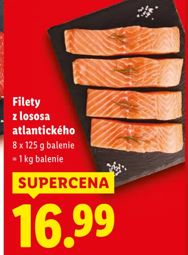 Filety z lososa atlantického