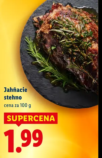 Lidl jahňacie stehno