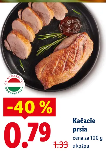 Kačacie prsia XXL s kožou