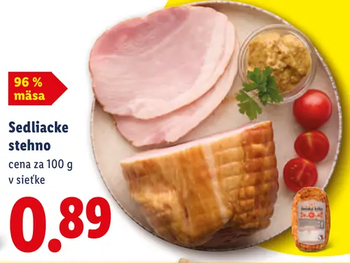 Sedliacke stehno v sietke