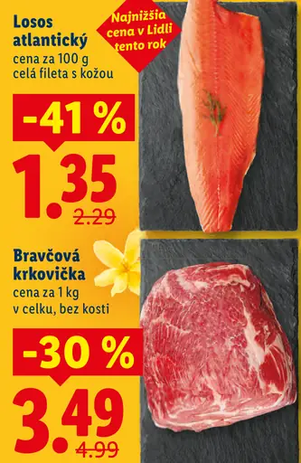 Losos atlantický celá fileta s kožou