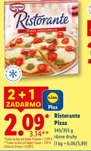 Dr. Oetker Ristorante Pizza Mozzarella