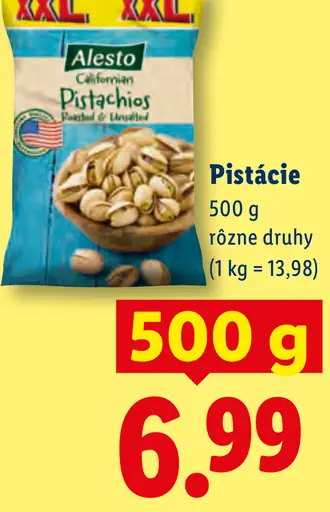 Alesto Pistácie