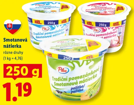 Pilos Smotanová nátierka