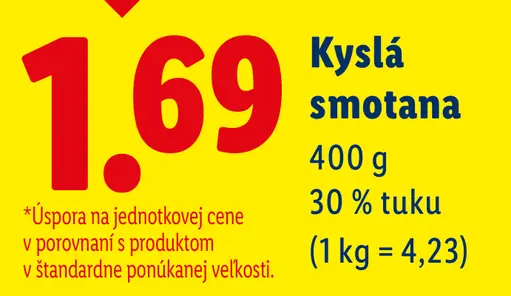 Pilos kyslá smotana 30 % tuku