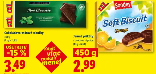 Matherwood Mint Chocolate čokoládovo-mätové tabuľky